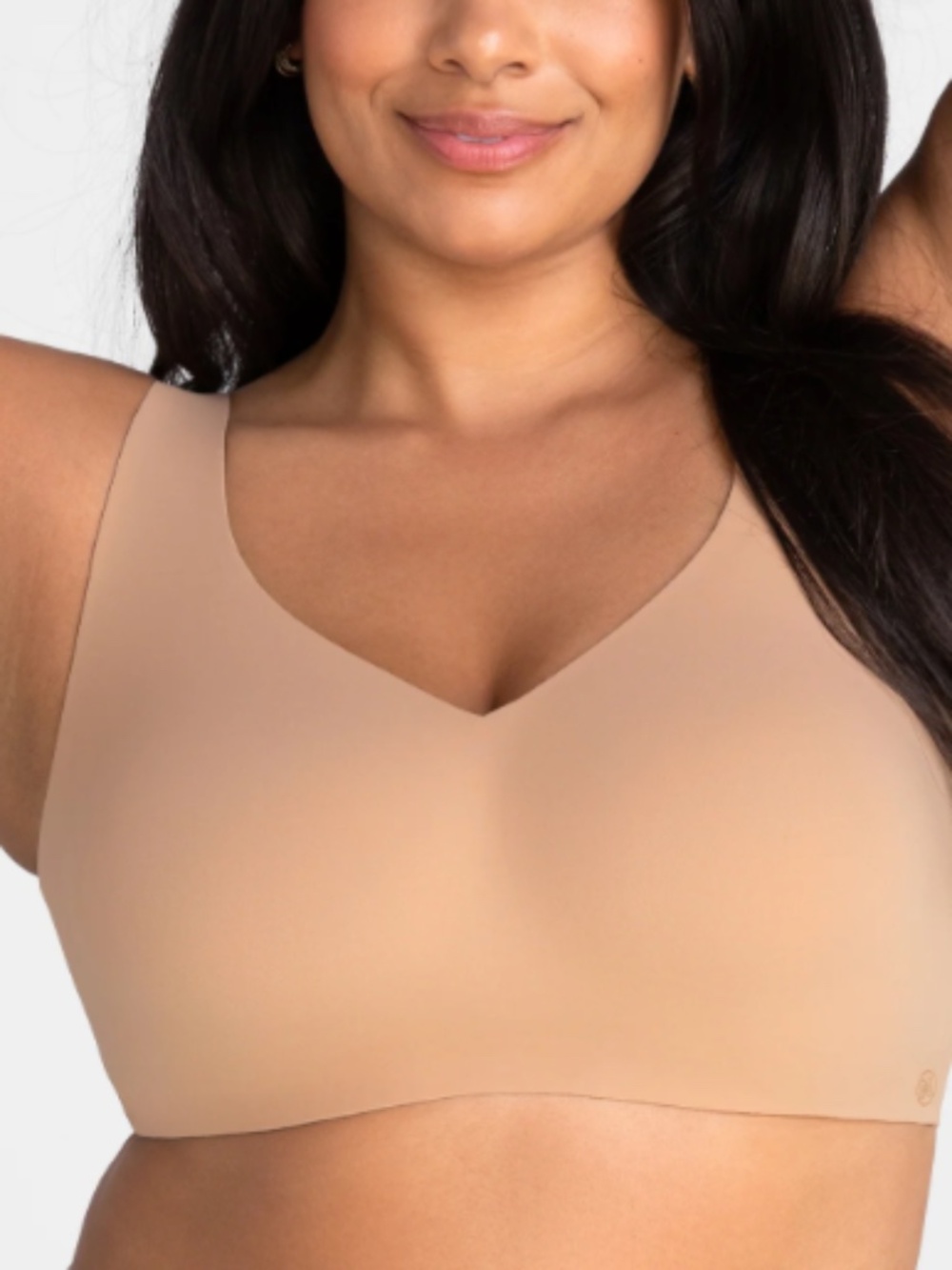 Honeylove SoftForm Pullover Bra Sz 1X in Sand